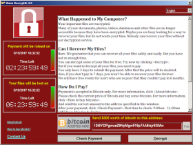 Ruim 57.000 systemen in één dag besmet met ransomware WanaCrypt0r 2.0